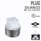 Mueller Industries STZ Industries 2-1/2 in. MIP each Galvanized Malleable Iron Plug 351P-212 - alternate 2