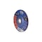 Century Drill & Tool Abrasive Cut-Off Wheel, Type 27, 5 in Dia, 1/4 in Thick, 7/8 in Arbor Hole Size, Aluminum Oxide 75547 - alternate 4