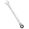 Vulcan Combination Wrench, Metric, 7 mm Head, Chrome Vanadium Steel, Polished Mirror PG7MM - alternate 1