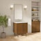 James Martin Vanities Laurent 30" Single Vanity, Honey Oak w/ 3 CM Carrara Marble Top 545-V30-HNO-3CAR - alternate 8