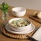 Gibson Home Candy Skies 12 Piece Wheat Straw Melamine Dinnerware Set in Taupe 750123499M - alternate 4