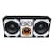 Deejay Led Loaded Box w/Two Despacito Heavy Duty 10-in Woofers One Horn and w/Two Bullet Tweeters WHITE TBH10WHITE - alternate 1