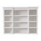 Homeroots 71in White Dining Hutch With Twelve Shelves And Three Drawers 397842 - alternate 8