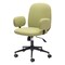Homeroots Green and Black Adjustable Height Swivel Rolling Office Chair 556769 - alternate 5