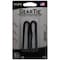 Nite Ize Gear Tie, 6 in L, Variable Max Bundle Dia., Black, Rubber, Wire, 2 PK GT6-2PK-01 - alternate 1