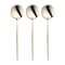 Smarty Had A Party Shiny Gold Moderno Disposable Plastic Dinner Spoons (300 Spoons), 300PK 9330-GSP-CASE - alternate 4