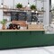 Apollo Tile Arte 1.97 in. x 7.87 in. Matte Green Ceramic Subway Wall and Floor Tile 5.4 sq. ft./case, 50PK APLRID88LRLM - alternate 6
