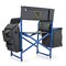Picnic Time Family Of Brands NCAA West Virginia Mountaineers Fusion Camping Chair with Side Table and Soft Cooler 807-00-639-834-0 - alternate 1