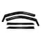 Putco Rainguards, Low Profile; In-Channel With Tape; Matte Black; Polycarbonate; Set Of 680221 - alternate 1