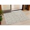 Homeroots 3' X 5' Beige And Brown Abstract Washable Indoor Outdoor Area Rug 600510 - alternate 1