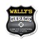 Signmission Wally's Garage I Can Fix Everything But Stupid, 6 Inch X 6 Inch, Plastic Sign SHI-P-6-490-WALLY - alternate 1