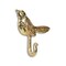Homeroots 5" Gold Cast Iron Bird Wall Hook 612072 - alternate 3