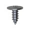 Auveco #8 x 3/8in Phillips Oval Washer Head Tapping Screw - Zinc, 100PK 10642 - alternate 1