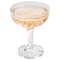 Lavish Home Plastic Champagne Glasses 5oz Reusable or Disposable Coupe Glasses w/ Grooves, 100PK JG1012-1 - alternate 9