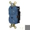 Hubbell Wiring Device-Kellems Straight Blade Receptacle, 5-20R, 20 A, 125V AC, 2 Pole, 3 Wire, Surface Mount, Grounded HBL5362STBLTR - alternate 3