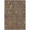Homeroots 10' X 14' Brown Purple And Blue Floral Washable Indoor Outdoor Area Rug 605264 - alternate 5