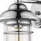Homeroots Silver Teardrop Shape Wall Sconce 398482 - alternate 6