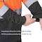 Protectx Long Sleeve T-Shirt, Class 2, Type R, Polyester, Orange, M, 3 PK ST-150LS1-OR-M-03 - alternate 6