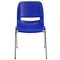 Flash Furniture Navy Stack Chair-Chrome Frame, PK5 5-RUT-16-NVY-CHR-GG - alternate 5