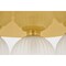Corbett Lighting Vernazza 12 Light Flush Mount in Vintage Polished Brass Finish 536-32-VPB - alternate 6