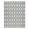 Homeroots 8' X 10' Beige And Gray Geometric Distressed Indoor Outdoor Area Rug 558725 - alternate 5