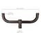 J&H Led 30 in. 180-Degree Round Double Bullhorn Mounting Bracket Tenon Adapter for Outdoor Pole Lights JH-1DBH180-54C - alternate 2
