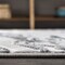 Jonathan Y Swirl Marbled Abstract Gray/Blue 2 ft. x 10 ft. Runner Rug SOR203B-210 - alternate 5