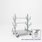 Pucel Heavy Duty Bar & Rod Truck, 36 in W x 48 in L x 60 in H, Black BRT-48S - alternate 1