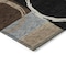 Homeroots 8' X 10' Pewter Gray And Black Geometric Washable Indoor Outdoor Area Rug 612590 - alternate 7