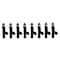 Ford 47 Pounds Per Hour USCAR High Impedance Set Of 8 Not For Sale On Pollution Control Vehicles M-9593-LU47 - alternate 1