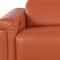 Homeroots 100" Camel Top Grain Leather Reclining Metal USB Sofa 720362 - alternate 5