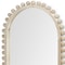 Homeroots 35" Natural Arch Wood Framed Accent Mirror 376420 - alternate 5