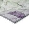 Homeroots 9' X 12' Green Abstract Washable Non Skid Indoor Outdoor Area Rug 559184 - alternate 5