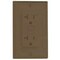 Leviton 20 Amp, Self Test, Non Tamper-Resistant Slim GFCI Outlet with LED Indicator Light GFNT2 - alternate 2