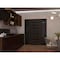 Vdomdoors Aluminum Door Iron 0188 Black Entry Steel Metal Classic Painted 62 x 80 (14+36+14 x 80)-Left Inswin IRON0188EXD-BLK-W14+36+14xH80-LH-I - alternate 4