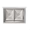 Koolmore 42 in. 18-Gauge 2-Compartment Commercial Sink with Backsplash, Bowl dimensions 18''x24''x14'' KM-SB182414-N3 - alternate 7