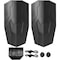 Vevor Boat Fenders Inflatable Ribbed Boat Bumpers for Docking 6.5" x 23" Black 80E01C - alternate 1