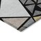 Homeroots 9' X 12' Black Beige And Gray Geometric Washable Indoor Outdoor Area Rug 600352 - alternate 7