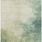 Homeroots 5' X 8' Green And Ivory Abstract Washable Indoor Outdoor Area Rug 604792 - alternate 9