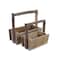 Homeroots Set of Two Natural Solid Wood Cube or Bin, 2PK 488014 - alternate 4