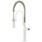 Brizo Jason Wu for Semi-Professional Kitchen Faucet, Less Handle Matte White/Polished Nickel 63375LF-MWPNLHP - alternate 1