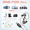 Delton Ergonomic In-Ear USB Computer Headset with In-line Microphone, Black 31E - alternate 6
