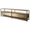Homeroots 15in Brown Solid Wood Console Table 380226 - alternate 1