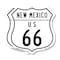 Signmission New Mexico Route Marker Shield Sign Us 6, 18 inch X 18 inch, Plastic Sign, 2PK SHI-P-2PACK-18-389 - alternate 1