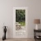 Vdomdoors Front Exterior Prehung Metal-Plastic Door Clear Glass / MANUX 8666 White Silk / Office Commercial a MANUX8666EXD-WS-W36xH80-LH-I - alternate 3