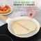 Nutrichef 9.45 in Non-Stick Crepe Pan with Wooden Spreader, Durable Marble Coated Dosa Pan, Bakelite Handle NCMKCP0024WT - alternate 4