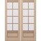 Doornmore G7508, 74.5" x 98" ( 2x36" Door) Left Hand, Mahogany SDL 8 Lite, 3/4 Lite Exterior Door G7508-SW-3696_2_LI - alternate 1