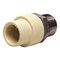 Apollo Chlorinated Poly Vinyl Chloride (CPVC) Fittings & Connectors, 1/2 in Pipe Size, Adapter CPVCMA12 - alternate 1