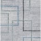 Homeroots 9' X 12' Gray Charcoal And Blue Geometric Washable Indoor Outdoor Area Rug 588342 - alternate 4
