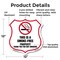 Signmission No Smoking Shield Sign This Is A Smoke F, 12 Inch X 12 Inch, Aluminum Metal Sign SHI-A-12-401 - alternate 5